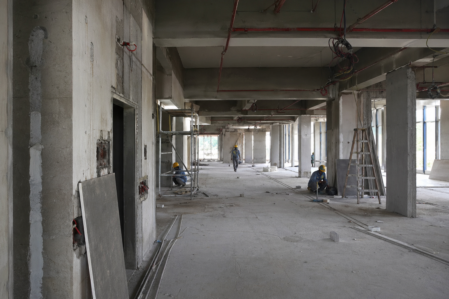 Building Renovation, DDA Community Centre - Before